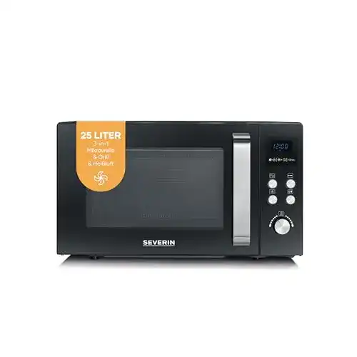 Severin-Mikrowelle SEVERIN 3-in-1 Mikrowelle, bis zu 200 °C