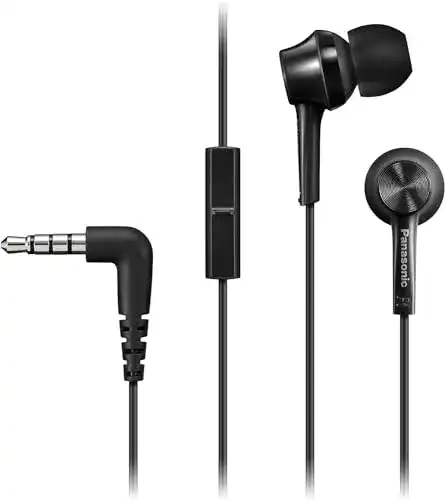 Panasonic-Kopfhörer Panasonic RP-TCM115E-K In-Ear Headset