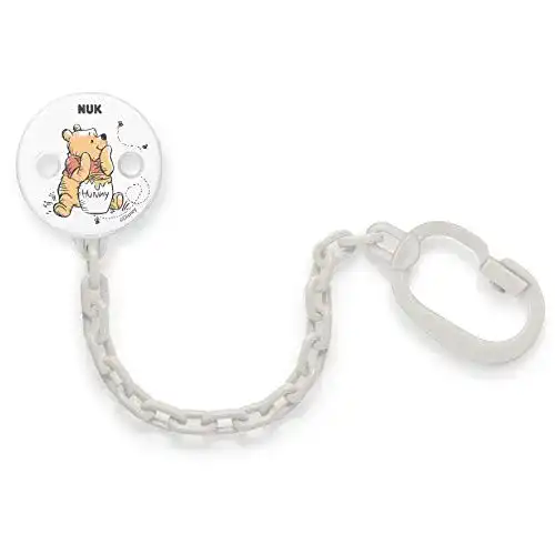 Schnullerkette NUK Disney Winnie Puuh mit Clip