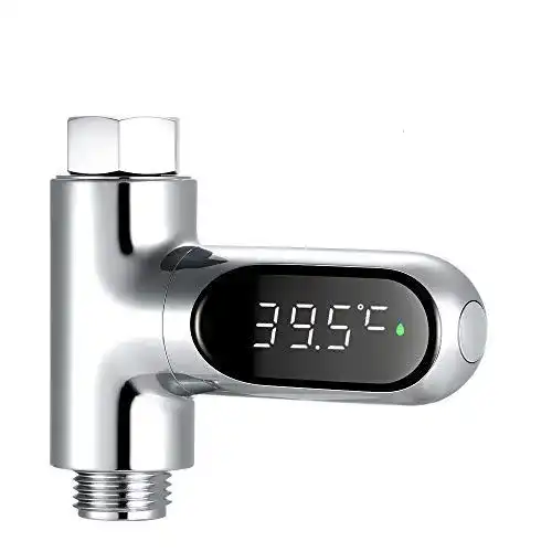 Duschthermometer Bedler LED-Digital-Dusche-Temperaturanzeige