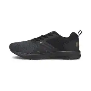 Laufschuhe PUMA Unisex NRGY Comet Laufschuh, Schwarz, 40.5 EU