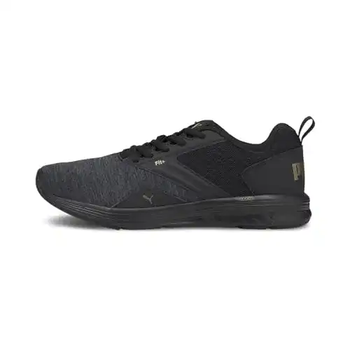 Laufschuhe PUMA Unisex NRGY Comet Laufschuh, Schwarz, 40.5 EU