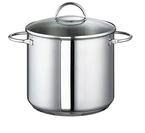 Kochtopf 8 Liter Rohe Germany, Edelstahl Suppentopf Ravenna