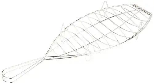 Fischbräter IBILI, Edelstahl, Silber, 19 x 19 x 42 cm