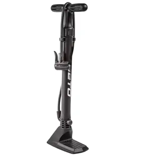 Beto-Luftpumpe Beto mit Universaldoppelpumpenkopf, Ballnadel