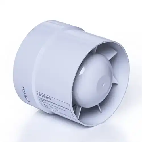 Rohrventilator STERR – Kanalventilator 100 mm – IDM100