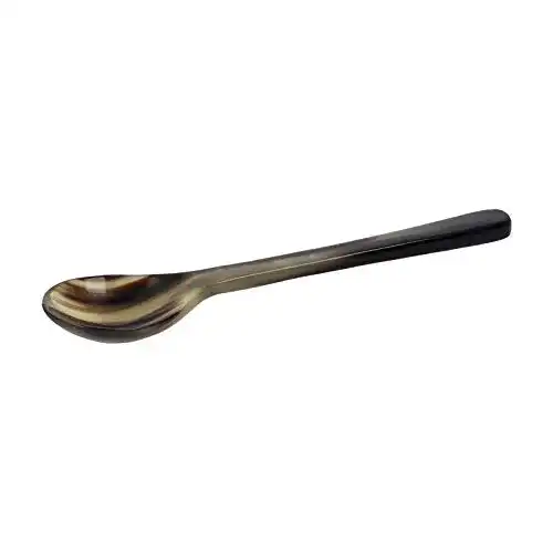 Hornlöffel Pure Nature PureNature Eierlöffel aus Horn, ca. 12 cm