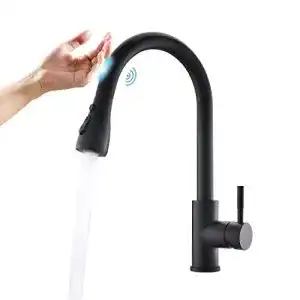 Küchenarmatur mit Sensor QIANGXIU Touch-On-Sensor