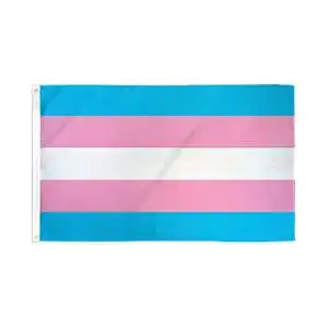 Trans-Flagge AZ FLAG Flagge Regenbogen Transgender 90x60cm