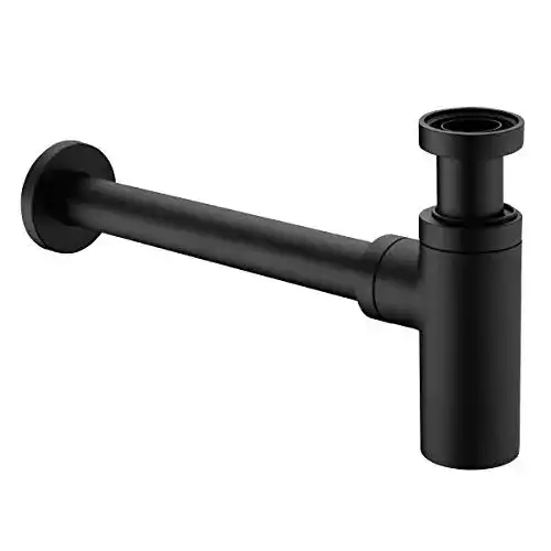 Raumsparsiphon Keymark Messing Design, Flaschensiphon