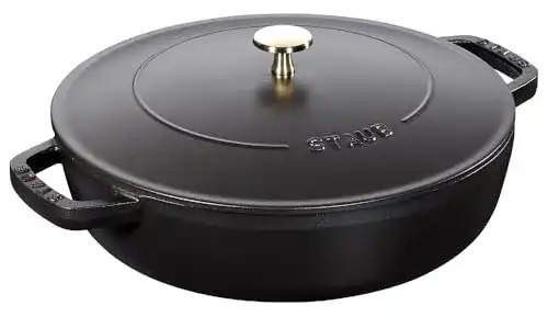Staub-Pfanne STAUB Gusseisen Bräter, Chistera Tropfenstruktur