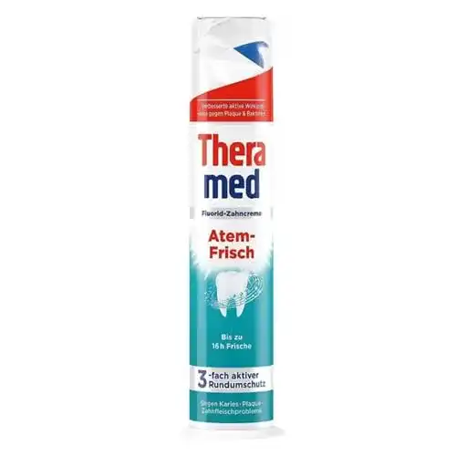 Theramed-Zahnpasta Theramed Spender Atem-Frisch, 5er Pack