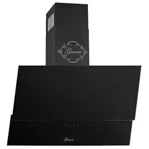 Dunstabzugshaube 80 cm Gurari 268 kopffrei, Schwarz Glas