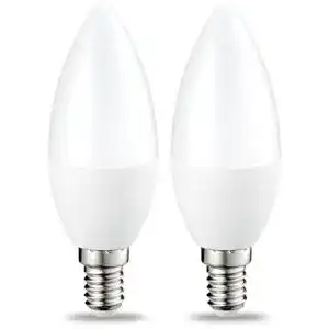 E14-LED Amazon Basics E14 LED Lampe, Kerzenform, 5.5W 2er-Pack