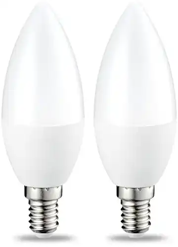 E14-LED Amazon Basics E14 LED Lampe, Kerzenform, 5.5W 2er-Pack
