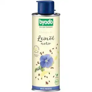 Leinöl Byodo Natives, 2er Pack (2 x 250 ml Dose) – Bio