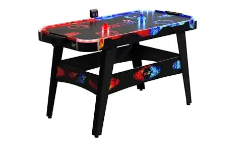 Air-Hockey-Tisch Carromco AIRHOCKEY FIRE vs Ice, schwarz, Uni