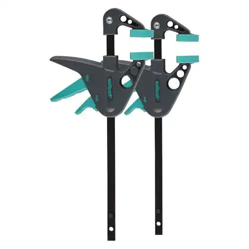 Schraubzwingen-Set wolfcraft Mini-Einhandzwingen 40-110 mm