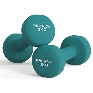 Hanteln 3 kg PROIRON Neopren Hanteln Kurzhanteln Frauen