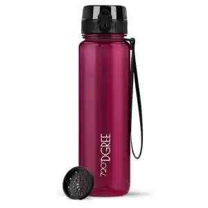 Tritan-Trinkflasche 720°DGREE Trinkflasche “uberBottle“ crystalClear
