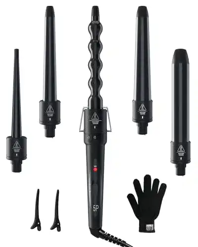 5-in-1-Lockenstab Ohuhu Lockenstab 5 in 1 Lockenwickler Set