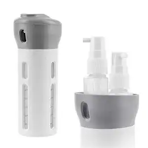 Reiseflaschen 4-in-1 GULEHAY 4 in 1 Reiseflasche, tragbar
