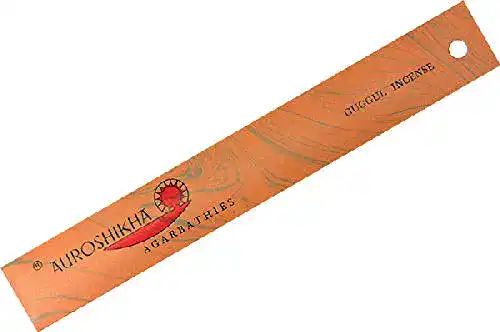 Auroshikha-Räucherstäbchen Auroshikha Guggul – indische Myrrhe –
