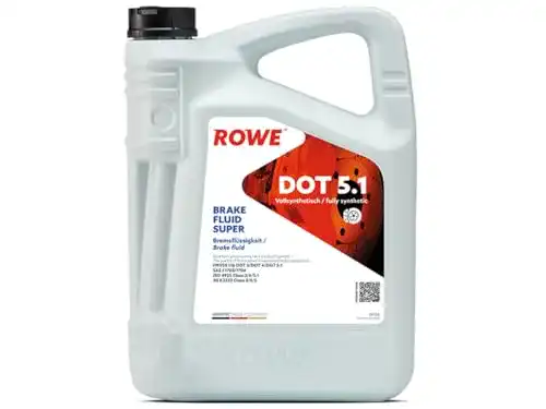 Bremsflüssigkeit DOT 5.1 ROWE, 5 L, HIGHTEC Brake Fluid SUPER
