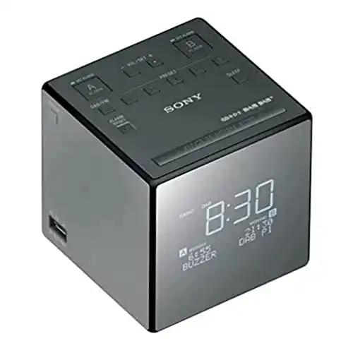 DAB-Radiowecker Sony XDR-C1DBP Uhrenradio, DAB/DAB+