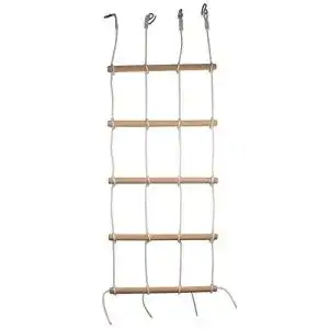Kletternetz small foot, 4 stabile Seilen und 5 robuste Holzstangen