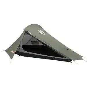 Trekkingzelt Coleman Zelte Bedrock 2, Grau/Oliv, 204384