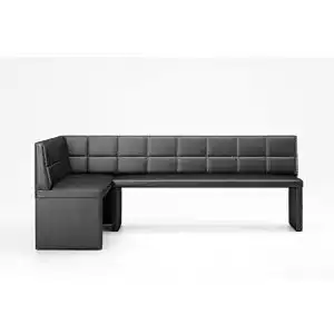 Eckbank MyStyleWood Marta Schwarz, stabiles Holzgestell