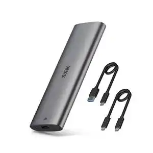 NVMe-USB-Adapter SSK Aluminium Werkzeugloser M.2 NVME
