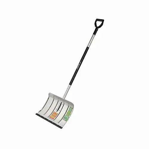 Alu-Schneeschieber Freund Victoria, Blattmaße 50×35 cm, D-Griff