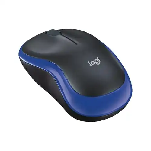 Mini-Maus Logitech M185 Kabellose Maus, 2.4 GHz Verbindung