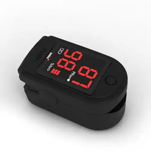 Pulsoximeter PULOX PO-100 Solo in Schwarz