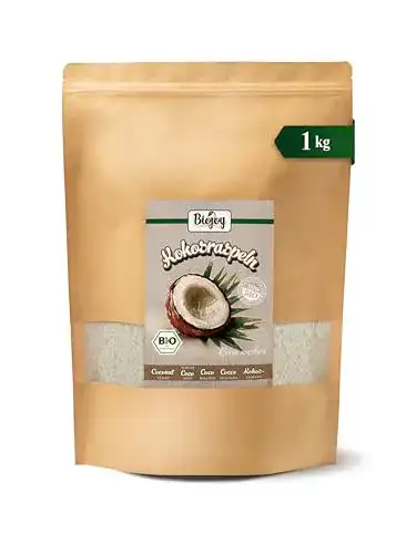 Kokosraspeln Biojoy BIO-, ungesüßt und ungeröstet, (1 kg)