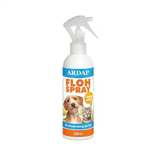 Flohspray ARDAP 250ml zur Anwendung am Tier, bis zu 4 Wochen