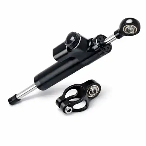 Lenkungsdämpfer Keenso Motorrad CNC, mit Montagehalterung