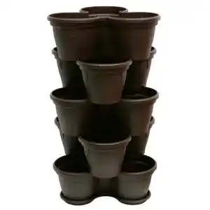 Pflanzturm Gariella 5X Blumentopf Säulentopf Hochbeet