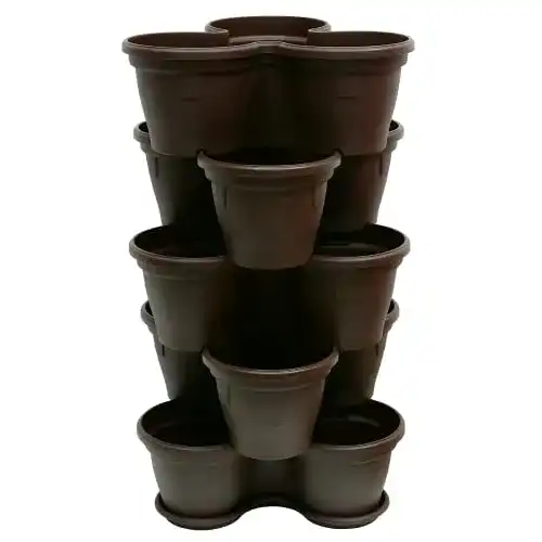 Pflanzturm Gariella 5X Blumentopf Säulentopf Hochbeet