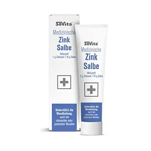 Zinksalbe SoVitamed Medizinische Zink Salbe, 100 ml