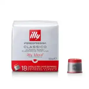 illy-Kapseln illy Iperespresso Classico, Kaffeekapseln 18 Softpack