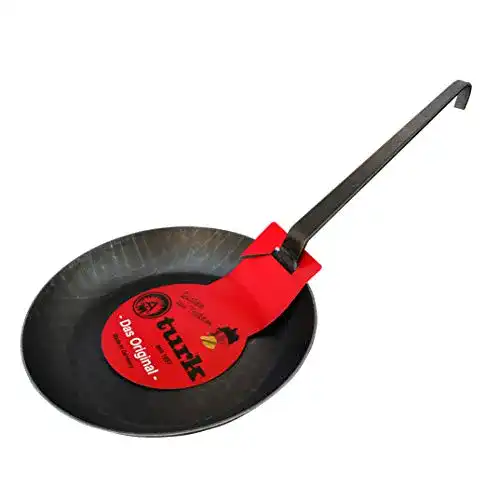 Eisenpfanne Turk 65230 Schmiedeeisen-Pfanne mit Hakenstiel