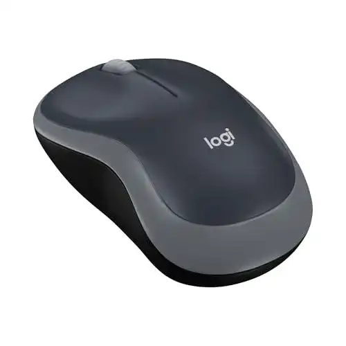 Funkmaus Logitech M185 Kabellose Maus, 2.4 GHz Verbindung
