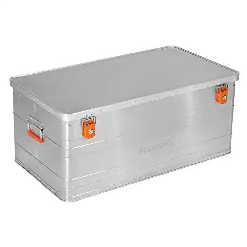 Metallkiste Alubox B140 Aluminium Transportbox 140 Liter