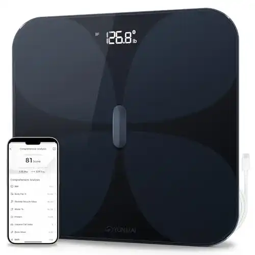 Körperfettwaage mit App YUNMAI PRO Personenwaage Digital