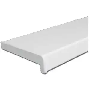 Fensterbank innen greenteQ 150 mm Innenfensterbank Fensterbrett Weiß
