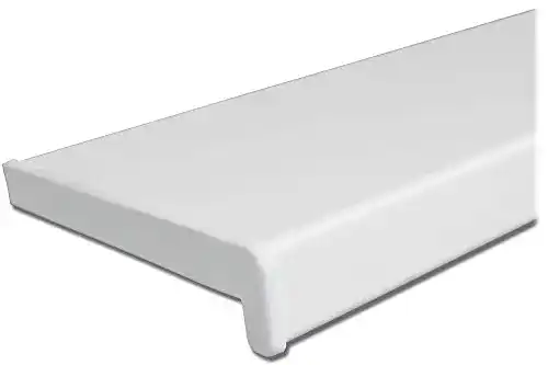Fensterbank innen greenteQ 150 mm Innenfensterbank Fensterbrett Weiß