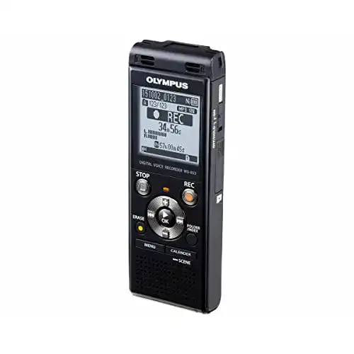 Diktiergerät Olympus WS-853 hochwertiges digitales mit integrierten Stereomikrofonen